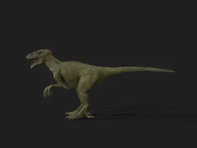 Dinosaurs Velociraptor Hybrid 3D model 3D model