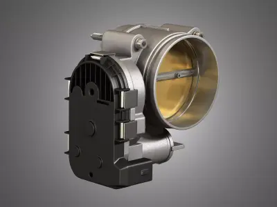 Electronic Throttle Body 3D model