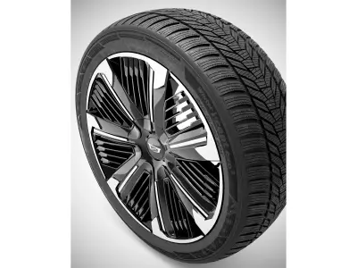 Hankook Winter iCept Tire 3D model