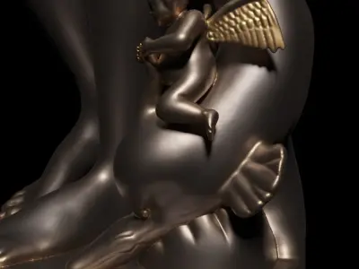 Venus De Medici Statue 3D model