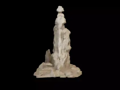 Pillar of Salt Biblically referenced 3d model 3D model