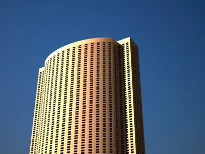 Building tallest in world Low-poly 3D model