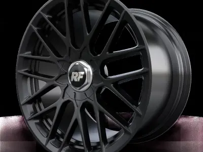 Rotiform RSE Aerodisc Addon Low-poly 3D model