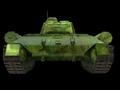 Tank 3D Model world of tanks 3D model