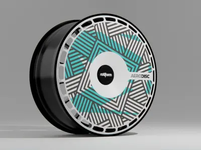 Rotiform LAS-R and Aero Disc Low-poly 3D model
