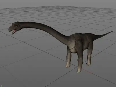 Realistic Dinosaur Pack 3D model
