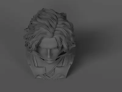 Timothee Chalamet - Paul Atreides - Dune 3D print model