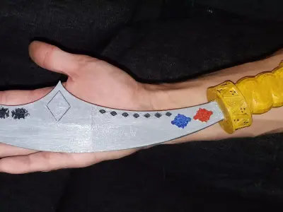 Dagger of Ababwa aka Scimitar 3D model