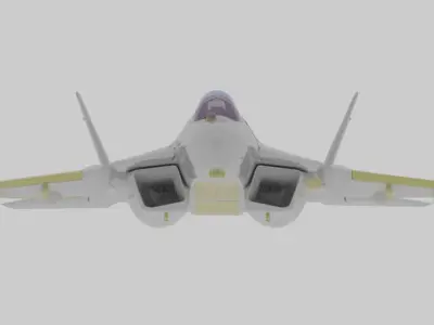 SU-57 Felon 3D model