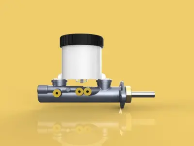 BRAKE MASTER CYLINDER CAR 3D model