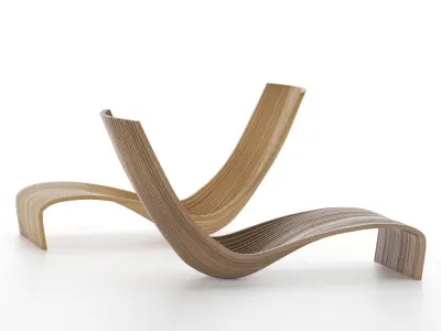Lolo Chair by Piegatto Low-poly 3D model