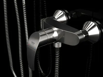 Grohe New Tempesta 3D model