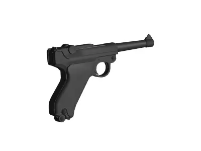 Luger pistol 3D model
