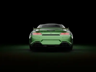 Mercedes AMG GT S Free 3D model