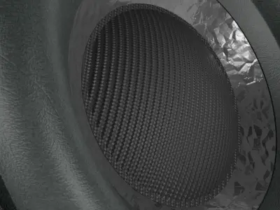 Woofer Speaker Clean 01 - Blender 3d 3D model
