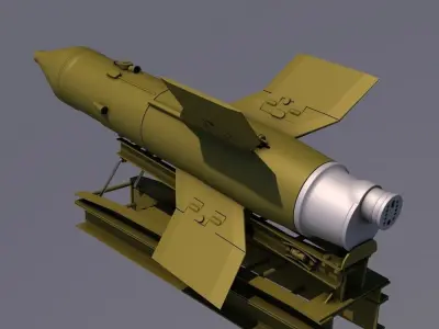 AT-3 Sagger 3D model