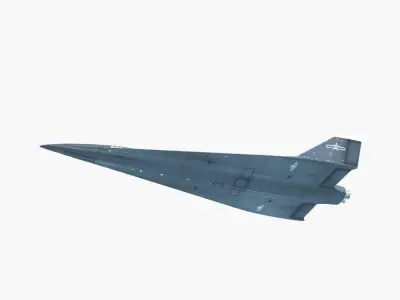 Unmanned reconnaissance aircraft 3D model