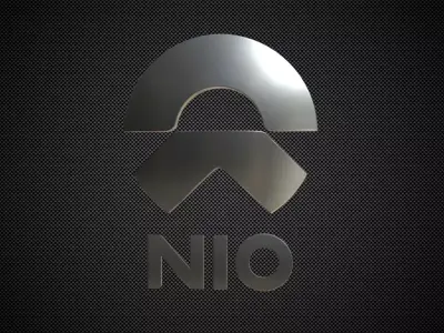 nio logo 3D model