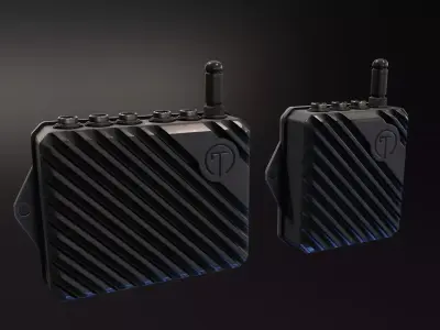 Tomahawk KxM Expansion Module Low-poly 3D model