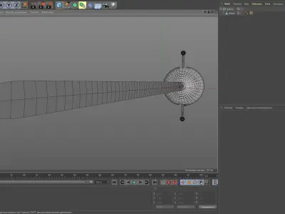 Medieval Rapier Low-poly 3D model