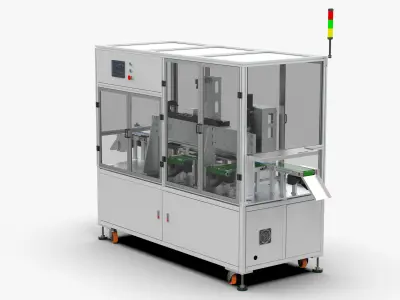 Lithium Battery Size Testing Machine 3D model