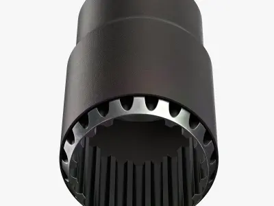 Exhaust pipes 3D model