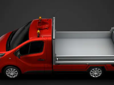 Fiat Talento Tipper 2020 3D model