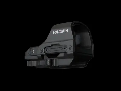 Holosun HS510C REFLEX SIGHT Low-poly 3D model