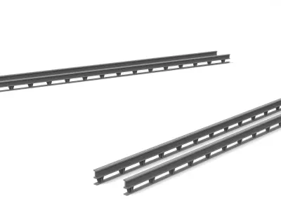 rails for aircraft transportation Free 3D print model