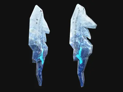 Seasonal Weapons Low-poly 3D model