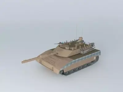 Tank T 72 87A Free 3D model