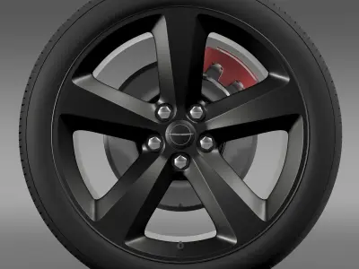 Chrysler 300S wheel 3D model