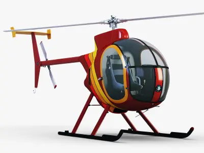 Revolution Mini-500 3D model