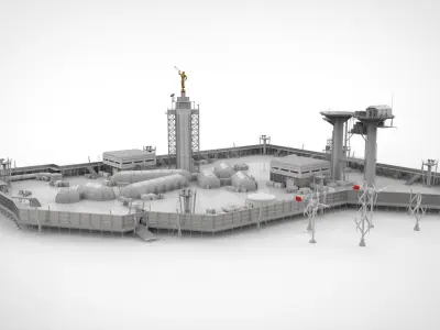 starship troopers port joe smith 3D model