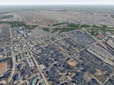 Atlanta Hartsfield International Airport 3D model