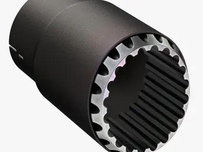 Exhaust pipes 3D model