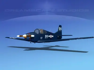 Johnston A-51A V06 3D model