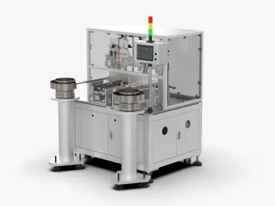 Automatic Plug-in Induction Vibration Feeding Soldering Machine 3D model