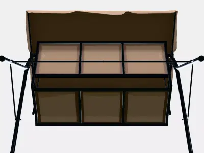 Como kerti hintaagy 1 3D model