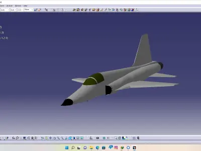 northrop f-5 freedom fighter 3D model