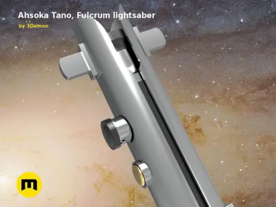 Ahsoka Tano Fulcrum lightsaber  3D print model purchase