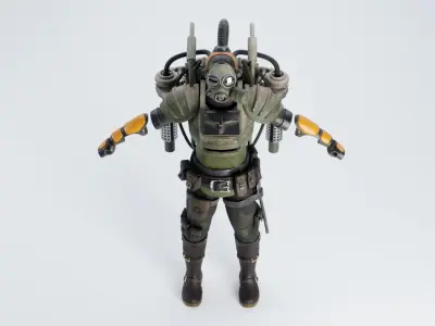 FALLOUT SUIT 3D model