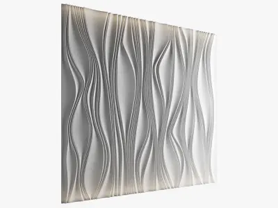wave wall 3 3D model