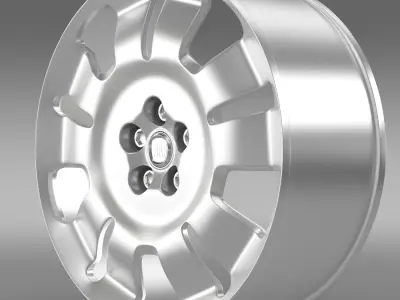 Fiat Doblo Work rim 2015 3D model