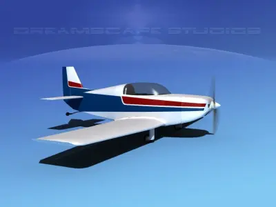 Ken Rand KR-2 V14 3D model