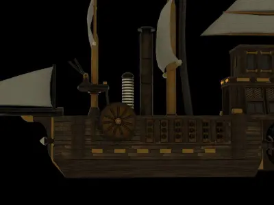 Flying Boat 3D model