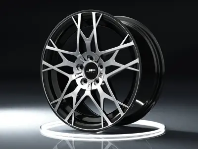Proline Wheels Continental Ver 1 3D model