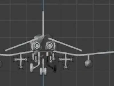 F-4 Phantom II Wannabe 3D model