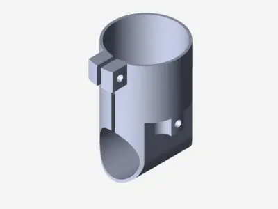 retractable landing gear octocopter Free 3D model