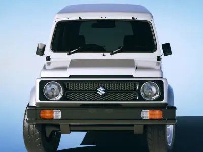 Suzuki Gypsy 2016 Low-poly 3D model